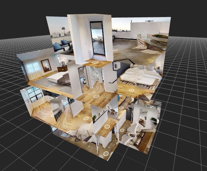 Final result of the completed 3D View Dollhouse