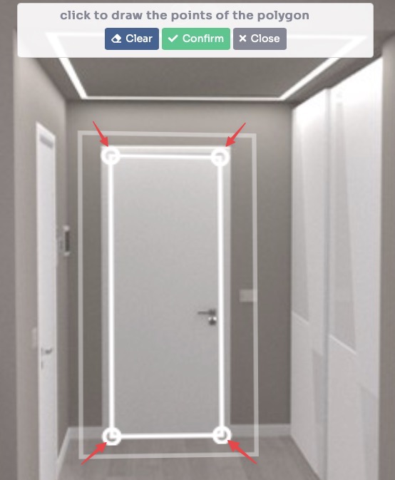 Drawing selection shape