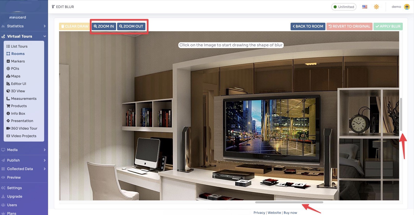 Effect type selection